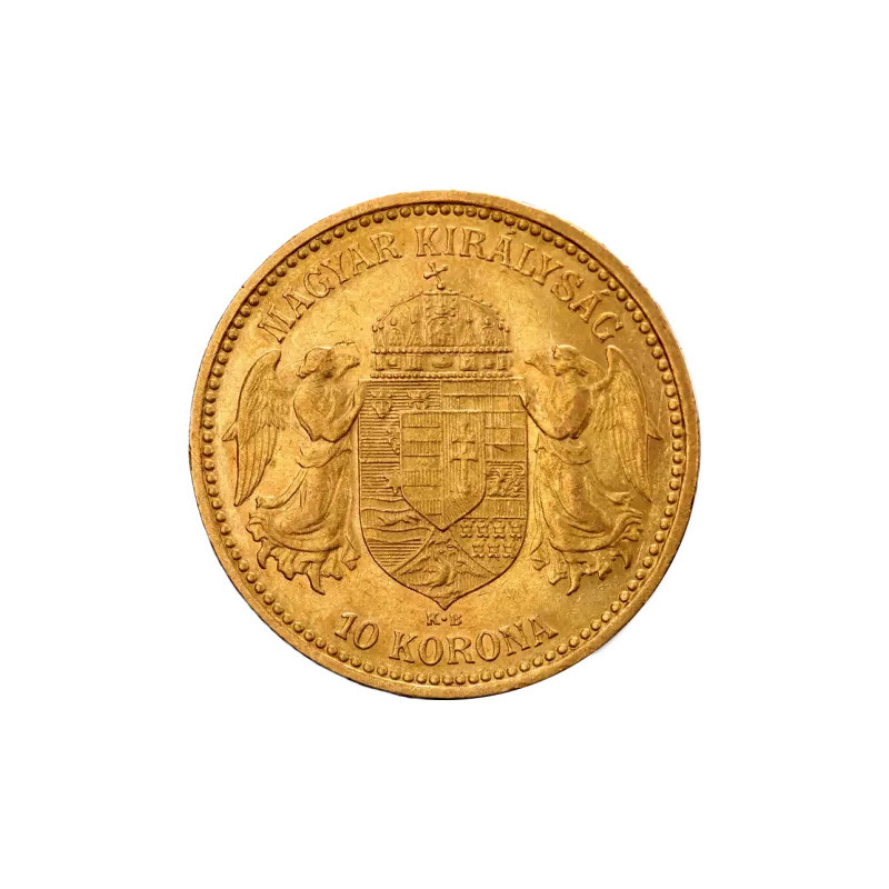 Złota moneta 10 Koron Austro-Węgry 1892 - 1915 r Złota moneta 10 Koron Austro-Węgry 1892 - 1915 r