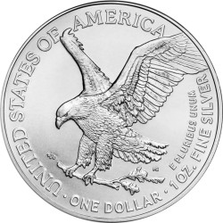 Srebrna moneta 1 uncja Amerykański Orzeł 2024r