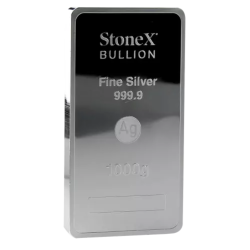 Sztabko moneta 1 kilogram srebra