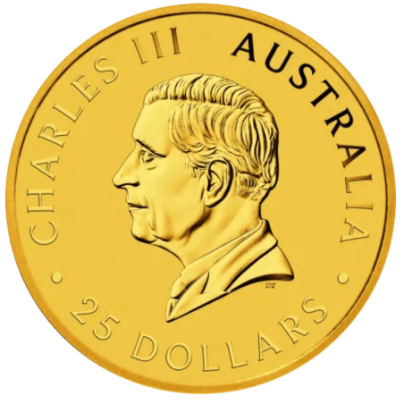 Złota moneta 1/4 uncji Australijski Kangur 2026 r