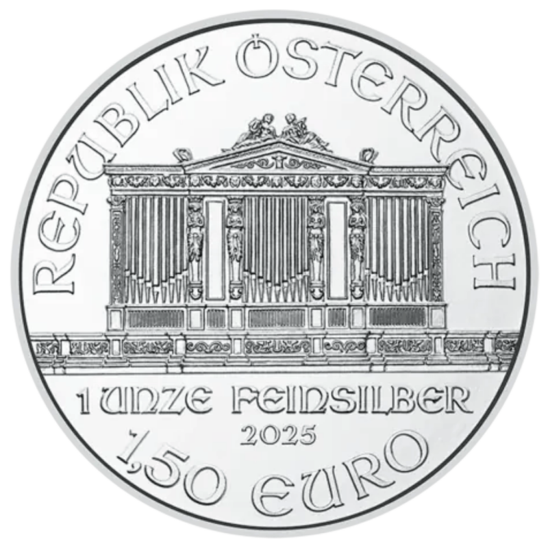 Srebrna moneta 1 uncja Wiedeński Filharmonik różne roczniki