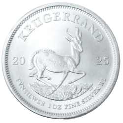 Srebrna moneta 1 uncja x25 Krugerrand 2025