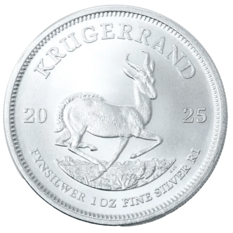 Srebrna moneta 1 uncja x25 Krugerrand 2025 Srebrna moneta 1 uncja x25 Krugerrand 2025