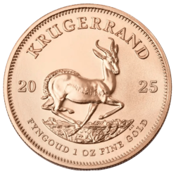 Złota moneta 1 uncja Krugerrand 2025 r