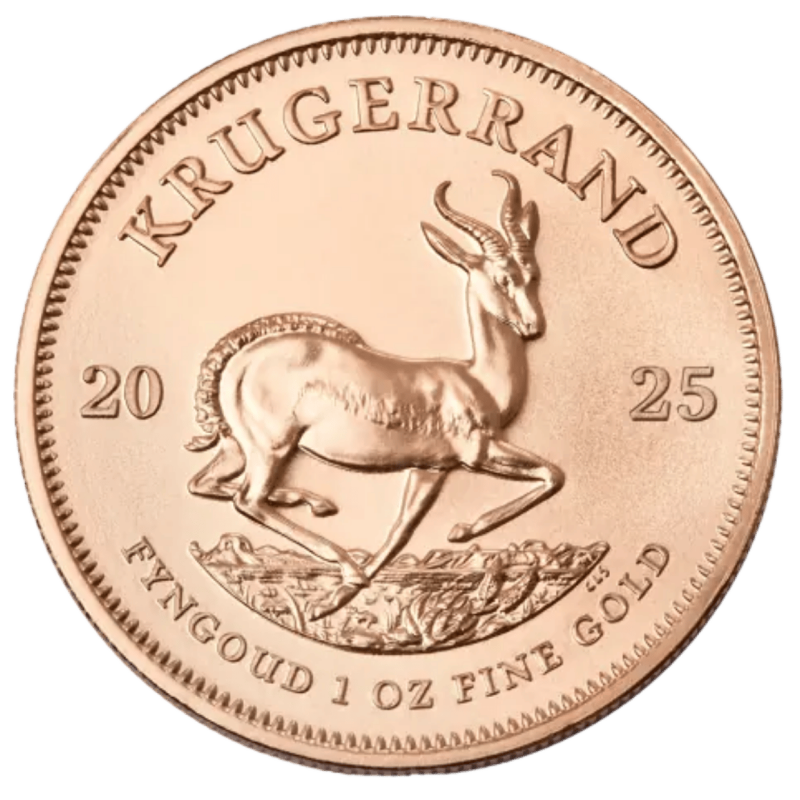 Złota moneta 1 uncja Krugerrand 2025 r