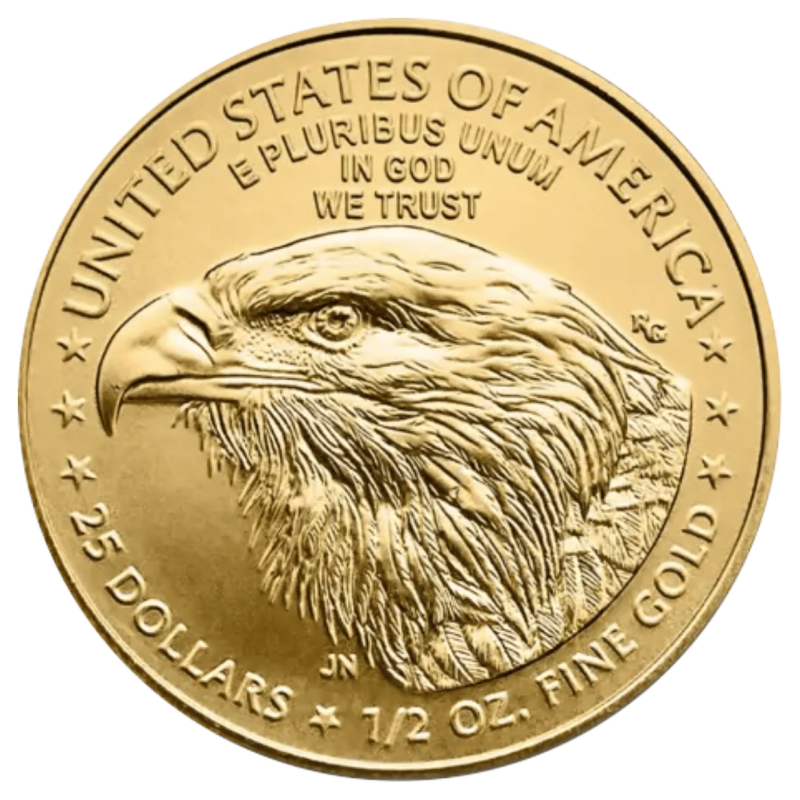 Złota moneta 1/2 uncji Amerykański Orzeł 2026 r