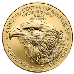 Złota moneta 1 uncja Amerykański Orzeł 2026 r