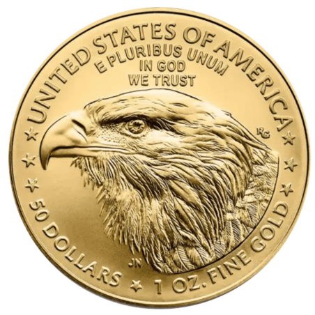 Złota moneta 1 uncja Amerykański Orzeł 2026 r