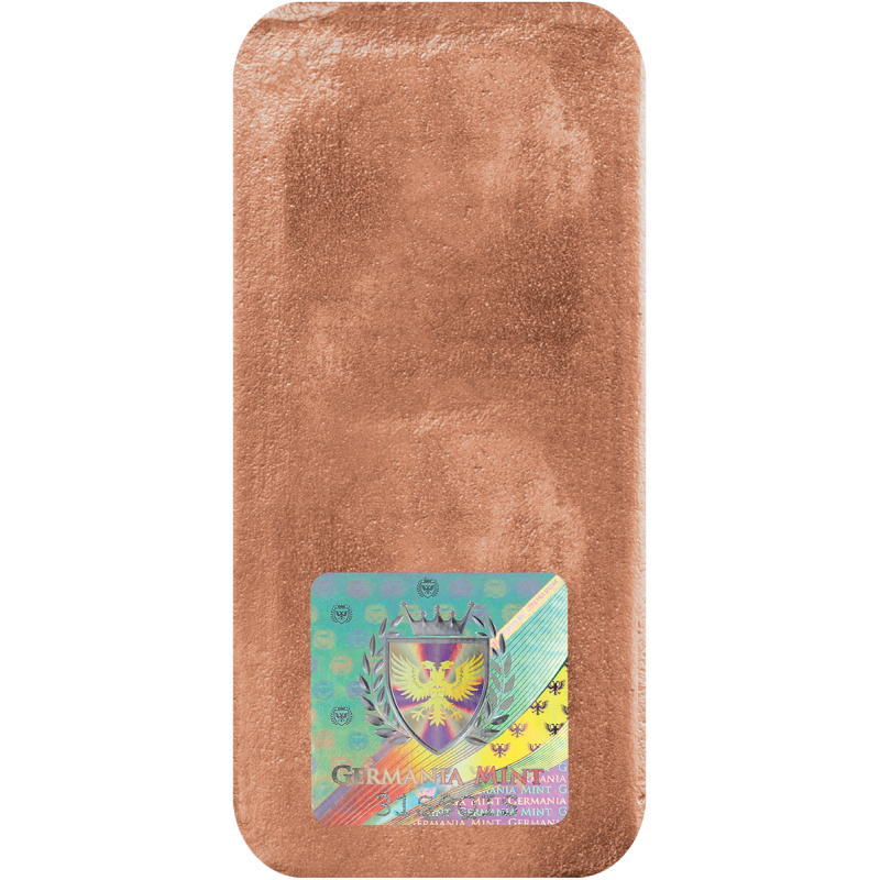Sztabka miedzi 1 kilogram Germania Mint Sztabka miedzi 1 kilogram Germania Mint