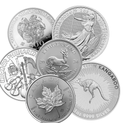 Srebrna moneta 1 uncja pr. 999