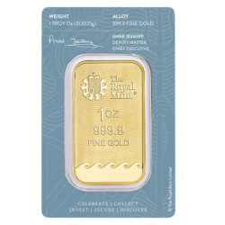 Sztabka Złota 1 uncja The Royal Mint  Britannia LBMA