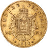 Złota Moneta 20 Franków Francja Napoleon III z wieńcem 1861 - 1870r