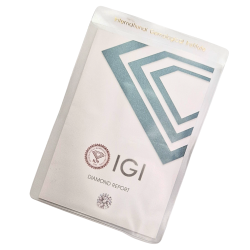 Diament Naturalny Brylant 0.30 ct H VS2 IGI CertiCard