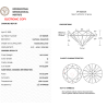 Diament Naturalny Brylant 1,00 ct G Si2 IGI