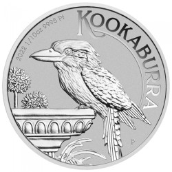Platynowa moneta 1/10 uncji Kookaburra Elżbieta II różne roczniki