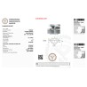 Diament Naturalny Brylant 0,51 ct H VS2 IGI 710529607