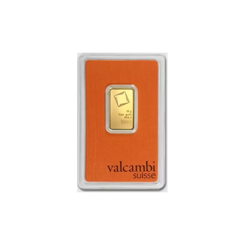 Sztabka Złota 10 gramów VALCAMBI LBMA