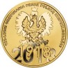 Złota moneta 1/4 uncji 100 Rocznica Odzyskania Niepodległości 2018