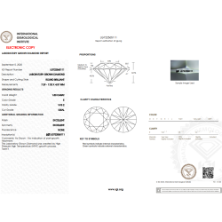 Diament Laboratoryjny Brylant 1.50ct E VVS2 IGI LG722565111
