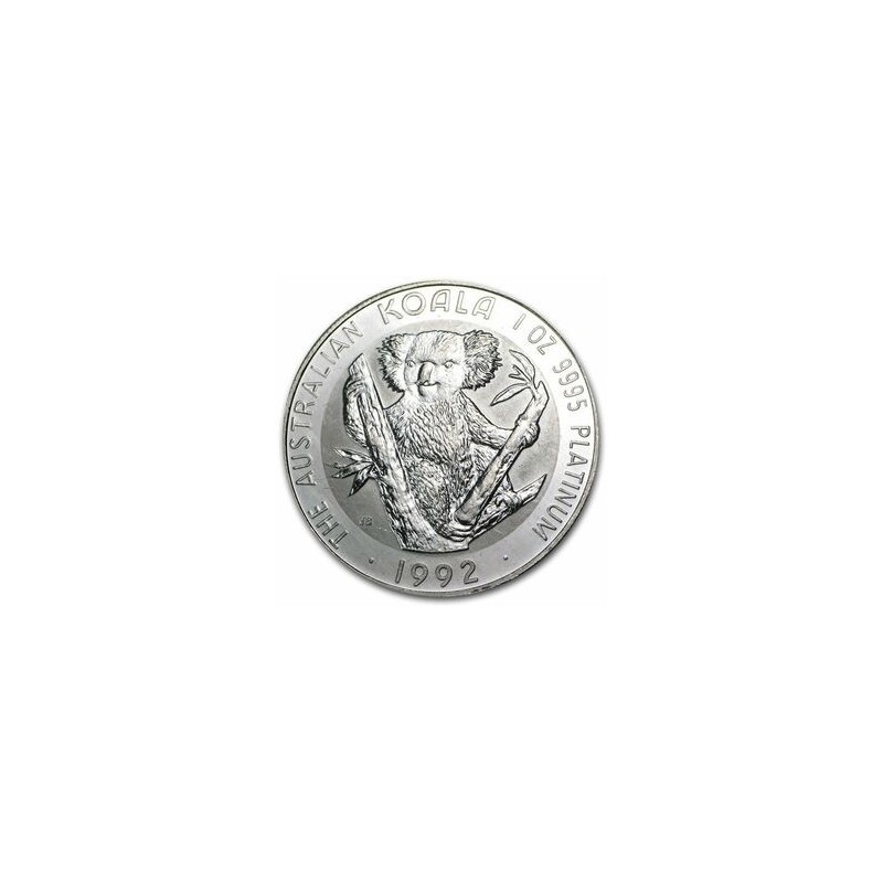 Platynowa moneta 1 uncja Koala 100 dolarów australijskich