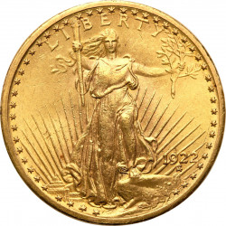 Złota moneta 20 dolarów Amerykański Orzeł różne roczniki