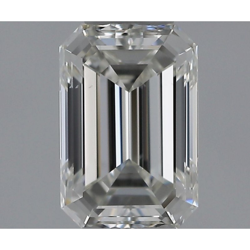 Diament szlif szmaragdowy, 0.5ct, VS2, H, GIA 1533519116
