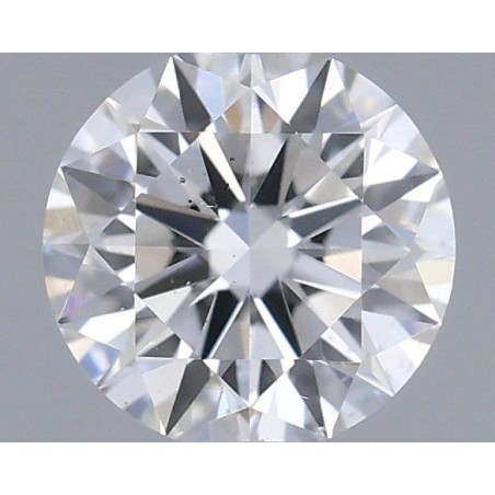Diament szlif okrągły, 0.3ct, SI1, F, GIA 6522630125