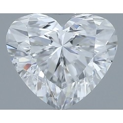 Diament serce, 0.33ct, VVS1, D, GIA 7526244024