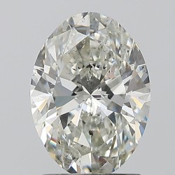 Diament szlif owalny, 1.5ct, SI2, I, GIA 6531197070