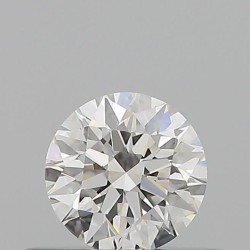 Diament szlif okrągły, 0.4ct, VVS1, H, GIA 6521115385