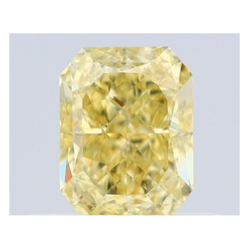 Diament o barwie fantazyjnej radiant, 0.5ct, VS2, Fancy Yellow, GIA 6521419811