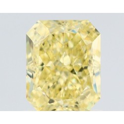Diament o barwie fantazyjnej radiant, 1.16ct, VVS2, Fancy Yellow, GIA 6522570754