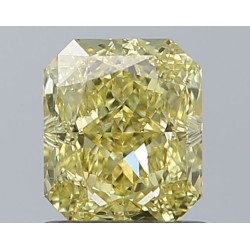 Diament o barwie fantazyjnej radiant, 1.03ct, SI1, Fancy Intense Yellow, GIA 2231511977