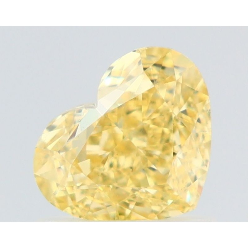 Diament o barwie fantazyjnej serce, 1.02ct, VS2, Fancy Intense Yellow, GIA 6481485351