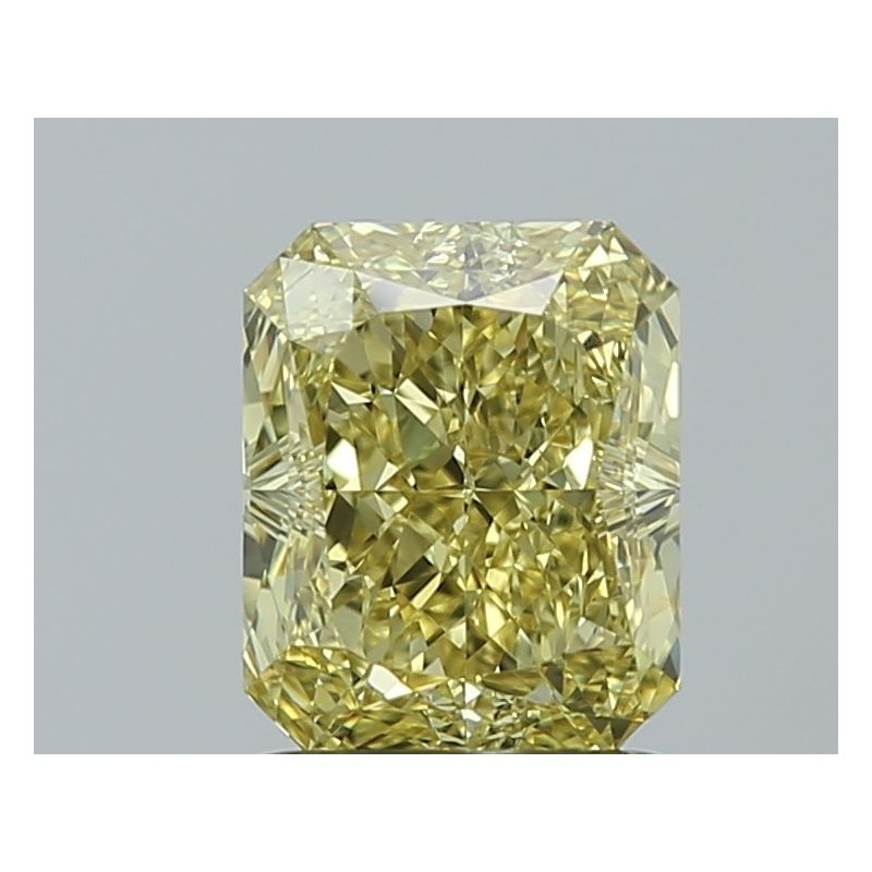 Diament o barwie fantazyjnej radiant, 1.53ct, VVS2, Fancy Intense Yellow, GIA 6237484123