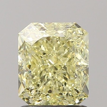 Diament o barwie fantazyjnej radiant, 1.51ct, VVS1, Fancy Yellow, GIA 2235657949