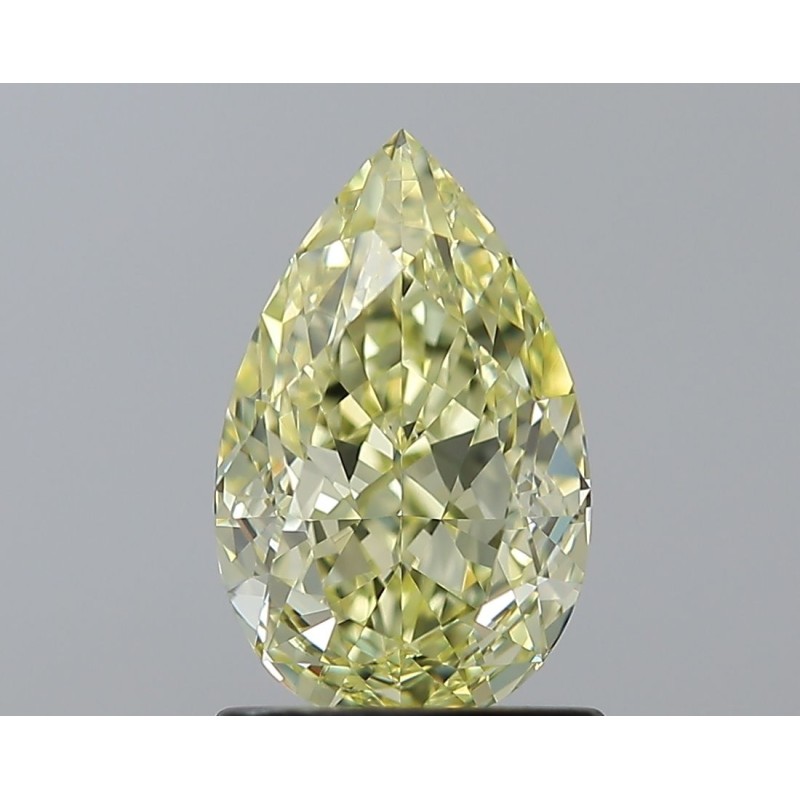 Diament o barwie fantazyjnej szlif gruszkowy, 1.36ct, VS1, Fancy  Yellow, GIA 2235067844