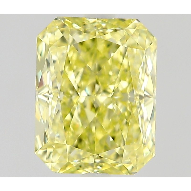 Diament o barwie fantazyjnej radiant, 1ct, VVS1, Fancy Intense Yellow, GIA 6512211579