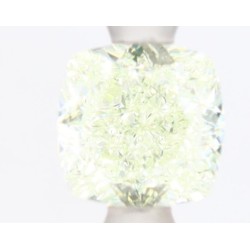 Diament o barwie fantazyjnej szlif poduszkowy brylantowy, 1.05ct, VS1, Light Green Yellow, GIA 6492058986