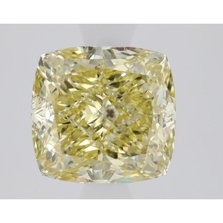 Diament o barwie fantazyjnej szlif poduszkowy brylantowy, 1.5ct, SI1, Fancy Brownish Yellow, GIA 2486710093