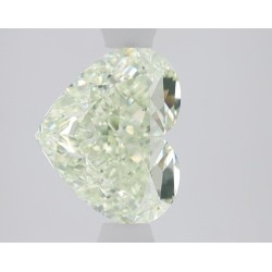 Diament o barwie fantazyjnej serce, 2ct, SI1, Light Yellow Green, GIA 2497735397