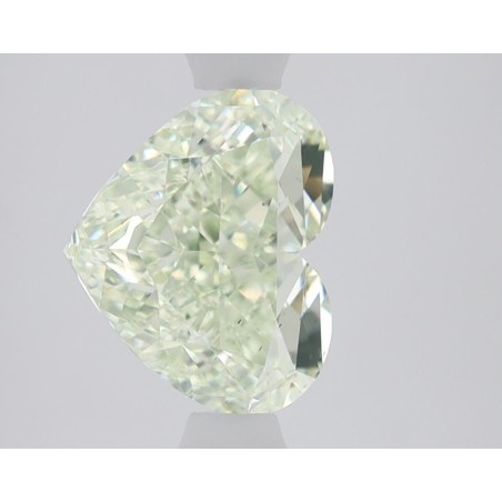 Diament o barwie fantazyjnej serce, 2ct, SI1, Light Yellow Green, GIA 2497735397