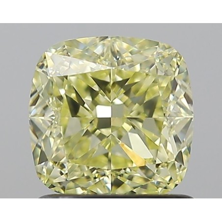 Diament o barwie fantazyjnej szlif poduszkowy modyfikowany, 1.22ct, VS2, Fancy Yellow, GIA 1236067962