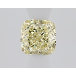 Diament o barwie fantazyjnej szlif poduszkowy brylantowy, 0.66ct, VVS2, Fancy Yellow, GIA 1507599730