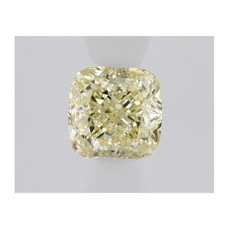Diament o barwie fantazyjnej szlif poduszkowy brylantowy, 0.66ct, VVS2, Fancy Yellow, GIA 1507599730 Diament o barwie fantazyjnej szlif poduszkowy brylantowy, 0.66ct, VVS2, Fancy Yellow, GIA 1507599730