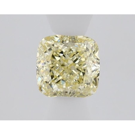 Diament o barwie fantazyjnej szlif poduszkowy brylantowy, 0.66ct, VVS2, Fancy Yellow, GIA 1507599730