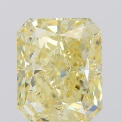 Diament o barwie fantazyjnej serce, 0.9ct, SI1, Fancy Intense Yellow, GIA 6501161677