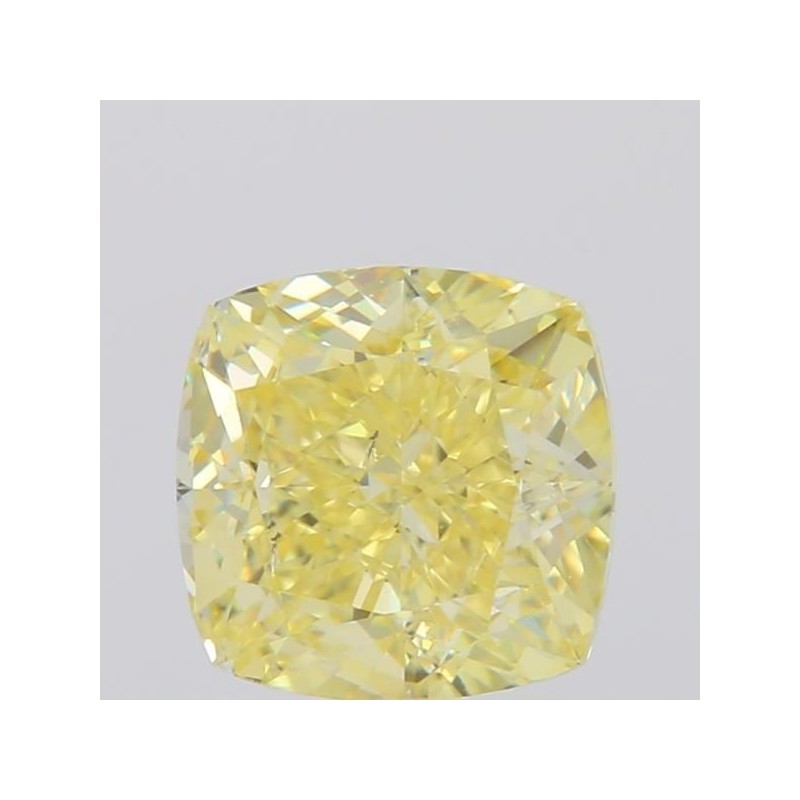 Diament o barwie fantazyjnej szlif poduszkowy modyfikowany, 1.04ct, SI2, Fancy Yellow, GIA 2504156018 Diament o barwie fantazyjnej szlif poduszkowy modyfikowany, 1.04ct, SI2, Fancy Yellow, GIA 2504156018