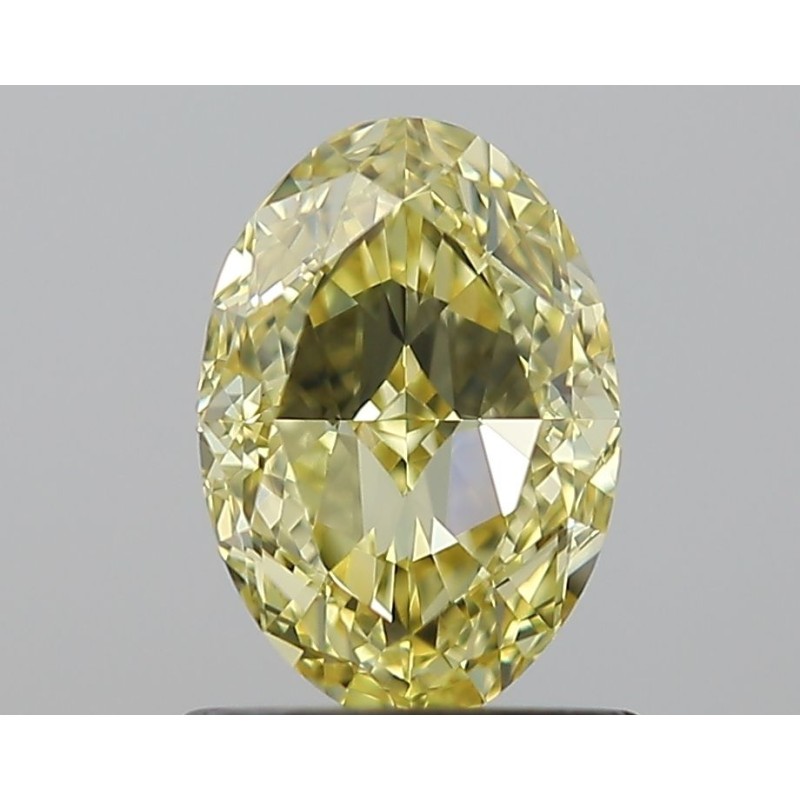 Diament o barwie fantazyjnej szlif owalny, 1.17ct, VVS2, Fancy  Yellow, GIA 2235068090
