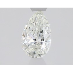 Diament o barwie fantazyjnej szlif gruszkowy, 0.4ct, SI1, Faint Yellow Green, GIA 6502848128